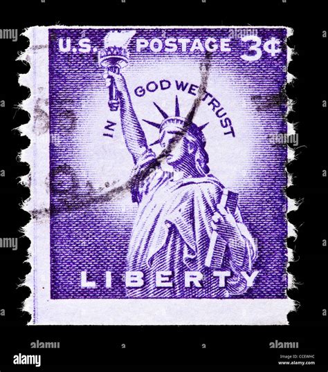 3 cent liberty postage stamp